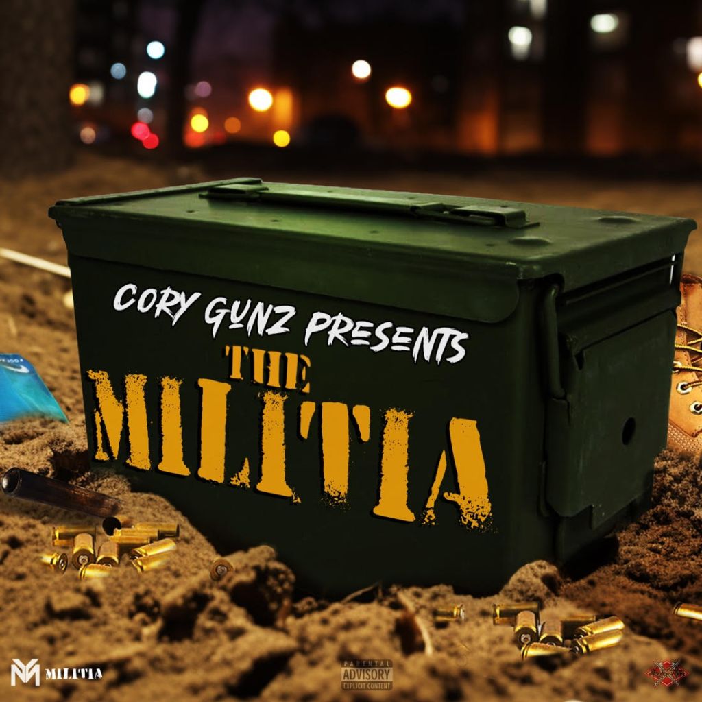 Cory Gunz 'The Militia' Album Cover