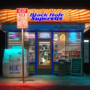 Aesop Rock - 'Black Hole Superette' Album Cover