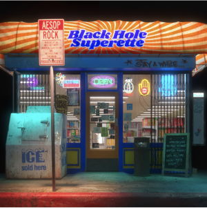 Aesop Rock - 'Black Hole Superette' Cover Art