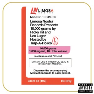 Ricky Hil, Lex Luger - '1,000 Grams' Cover Art