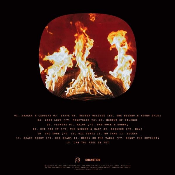 BELLY SYNW TRACKLIST