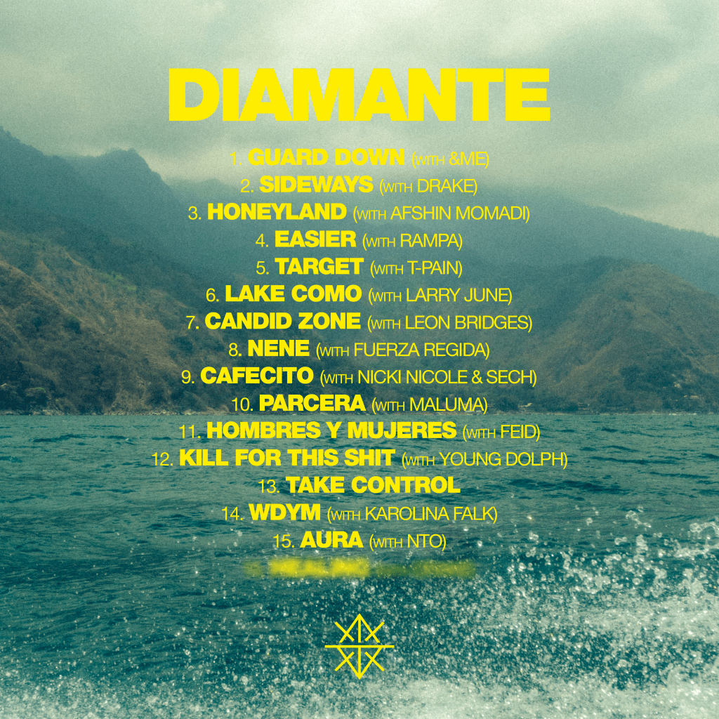 Gordo 'DIAMANTE' tracklist
