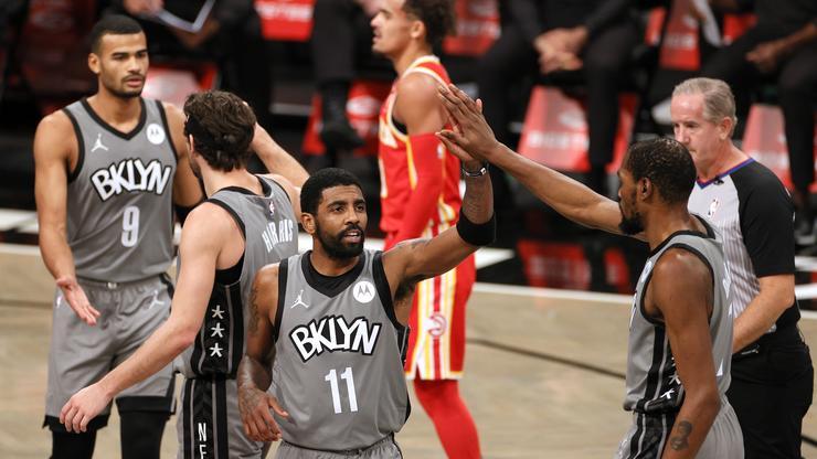 Kyrie Irving Comments On Spencer Dinwiddie's Injury
