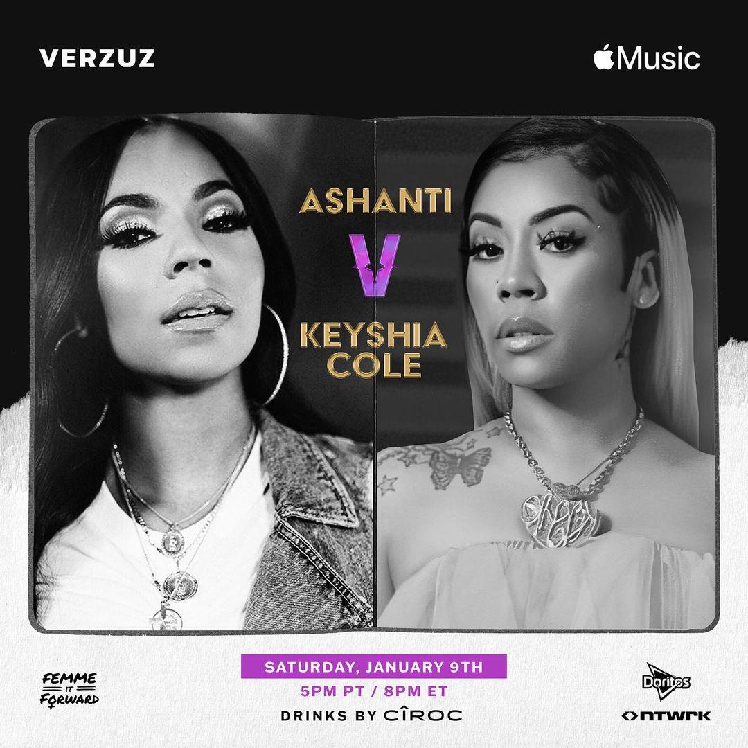 Are Verzuz Fans Still Here for Ashanti Vs Keyshia Cole Battle?