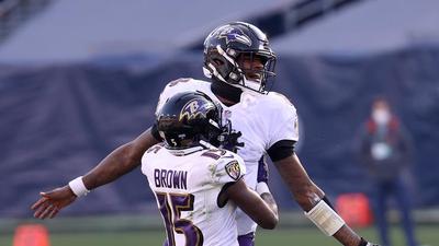 Ravens Defend Stomping On Titans' Logo During Wild Card Victory
