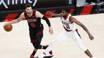 Zach LaVine Reportedly Being Scouted By The Knicks
