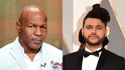 The Weeknd & Mike Tyson Connect At Super Bowl
