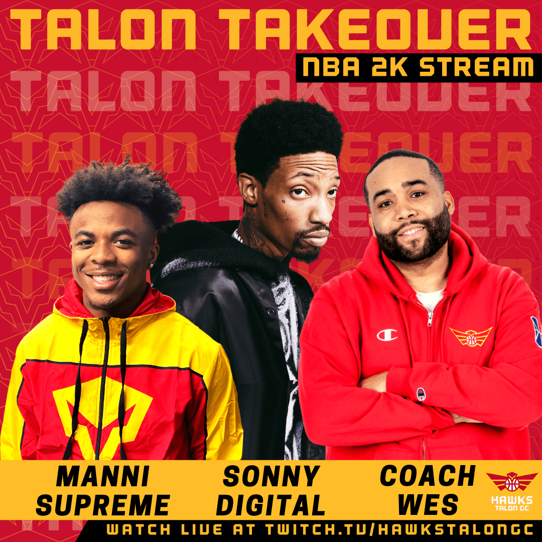 Sonny Digital Joins Hawks Talon GC for Live Twitch Stream