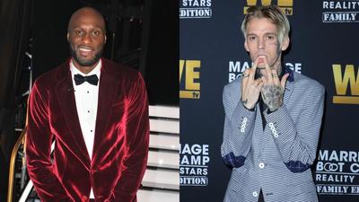 Lamar Odom & Aaron Carter Go Back And Forth Ahead Of Boxing Match