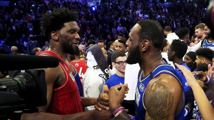Joel Embiid Blames LeBron James Foul For His Back Problems