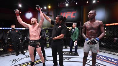 Israel Adesanya Reacts To Loss To Jan Blachowicz At UFC 259