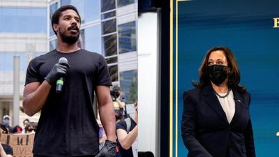 Michael B. Jordan Interviews Kamala Harris To Kick Off All-Star Game
