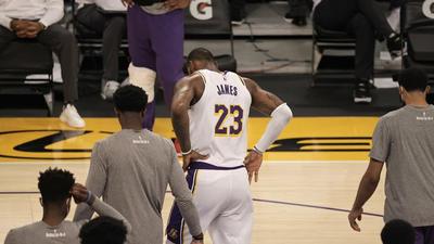 LeBron James Out Indefinitely After Suffering Scary High Ankle Sprain