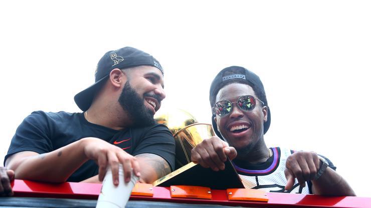 Drake Interrupts Kyle Lowry's Press Conference With FaceTime Call