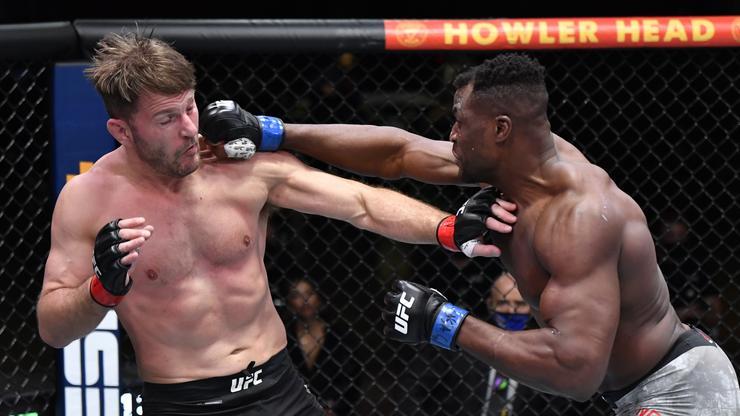 Francis Ngannou Knocks Out Stipe Miocic To Win Heavyweight Title