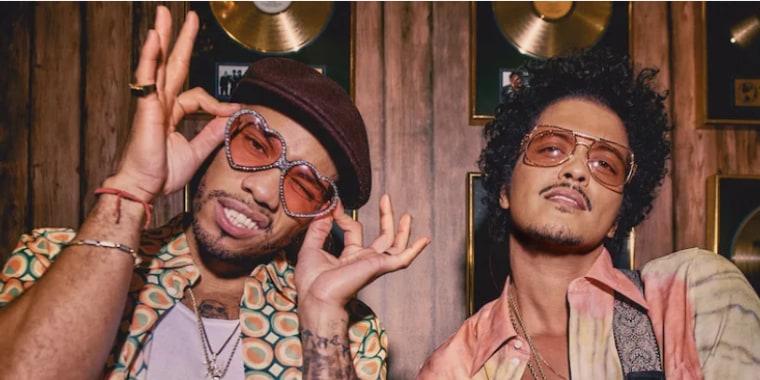 Bruno Mars and Anderson .Paak’s “Leave the Door Open” Hits No. 1