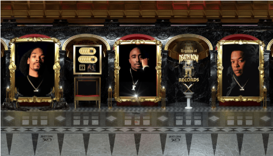 Death Row Records Launches ‘The Death Row Experience’ Virtual Museum Recollective Celebrating 30th Anniversary Of Label