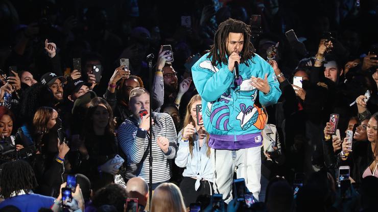 J. Cole Scores First Bucket With The Rwanda Patriots: Watch