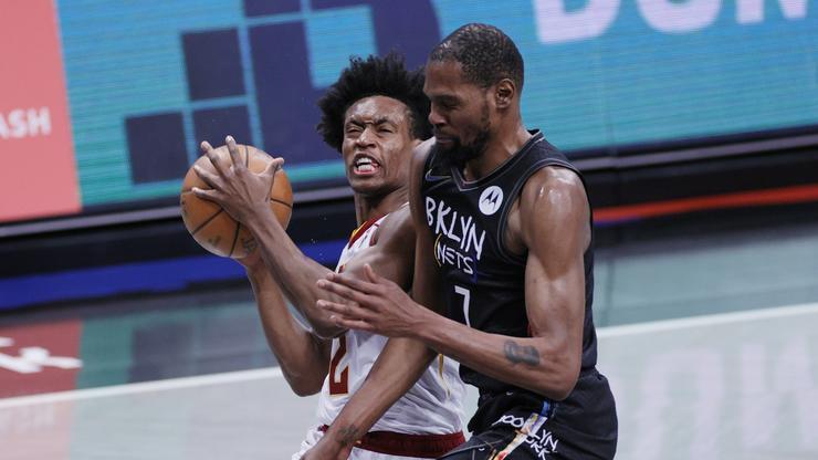 Collin Sexton Ejected For Elbowing Kevin Durant As Nets Clinch 2-Seed