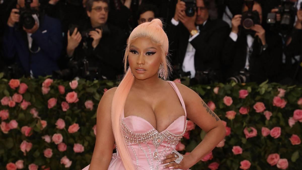 Nicki Minaj Shares MugShot to Instagram