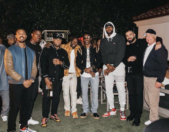 LeBron James Hosts Drake, Michael B. Jordan and More at Lobos 1707 Tequila Party