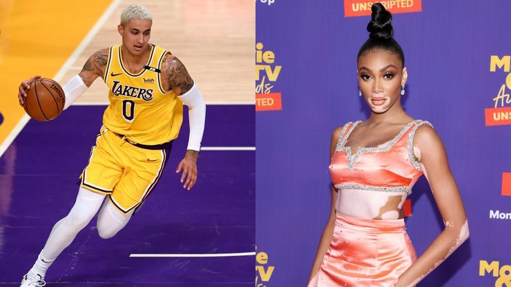 Kyle Kuzma & Winnie Harlow Soak Up The Sun Ahead Of Lakers Playoff Run