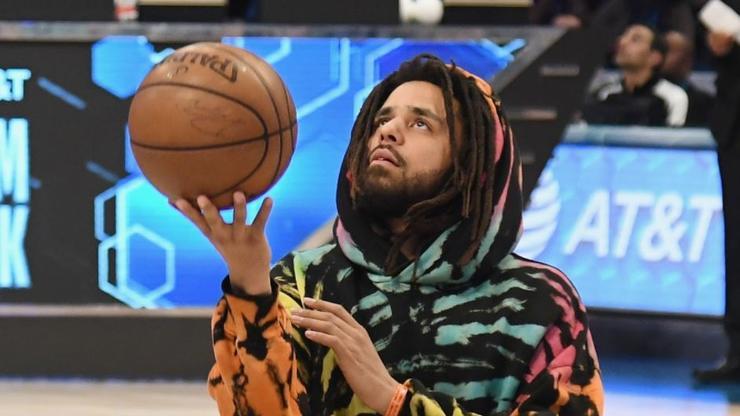 J. Cole Seen Gifting His Basketball Team With New Gear