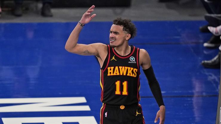Trae Young Reacts After Knicks Fan Spits At Him