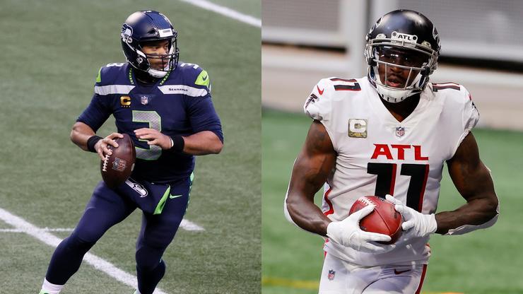 Russell Wilson & Julio Jones Reportedly Plotting Amid Trade Rumors