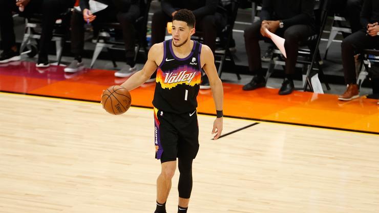 Devin Booker Is Looking For The Infamous "Suns In 4" Fan