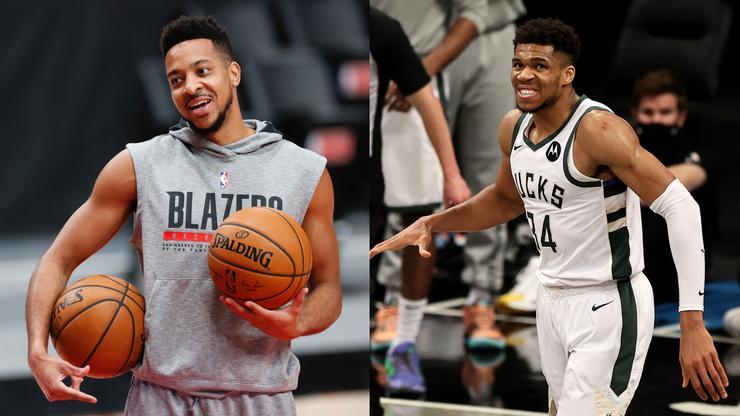 CJ McCollum Shades Giannis Antetokounmpo After Bucks Blow 17-Point Lead To Nets