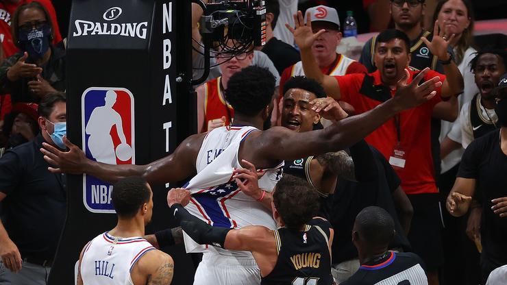 Joel Embiid Punished After Run-In With John Collins