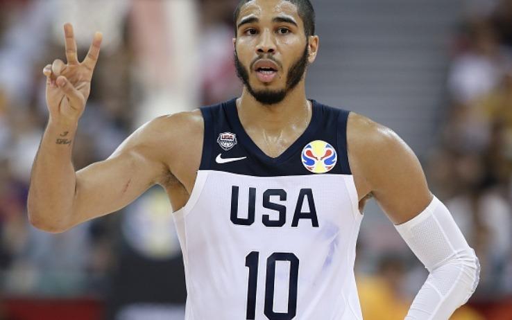 Jayson Tatum Honors Kobe Bryant By Wearing Olympic Jersey Number