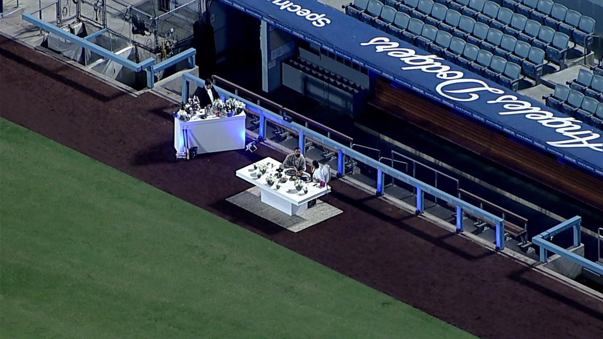 Drake Rents Dodgers Stadium for Dinner Date with Mom of HS Basketball Star