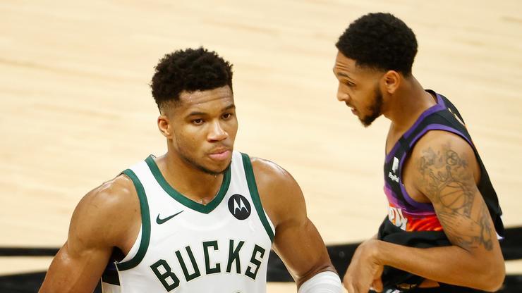 Giannis Antetokounmpo Reacts To Jrue Holiday's NBA Finals Struggles