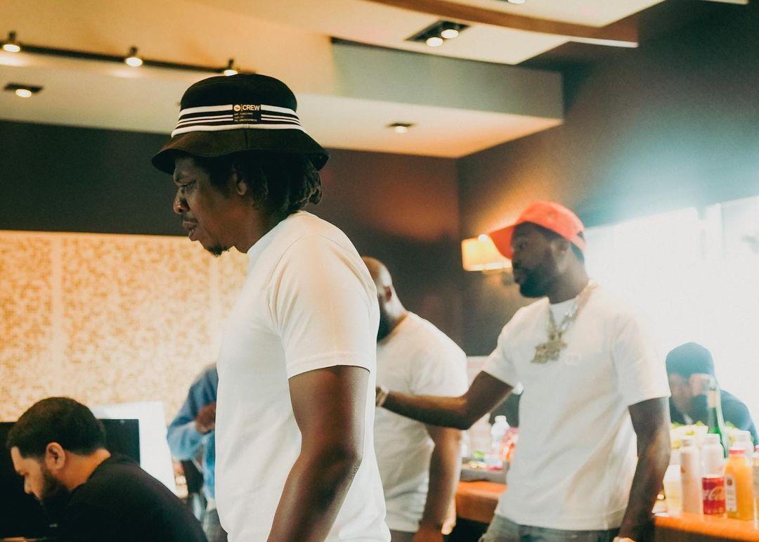 Meek Mill and JAY-Z Link For an NYC Studio Session