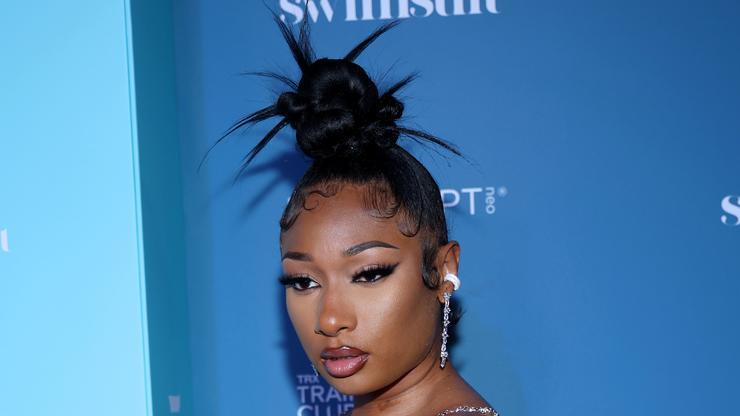 Megan Thee Stallion Shows Off At 2021 SI Swimsuit Launch Party