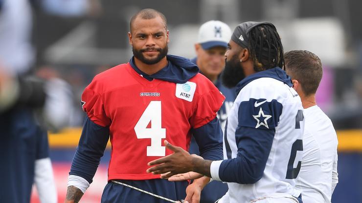 Dak Prescott Gets Cake In The Face For His Birthday: Watch