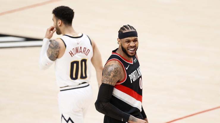 Carmelo Anthony & LeBron James Reunite As Los Angeles Lakers Teammates