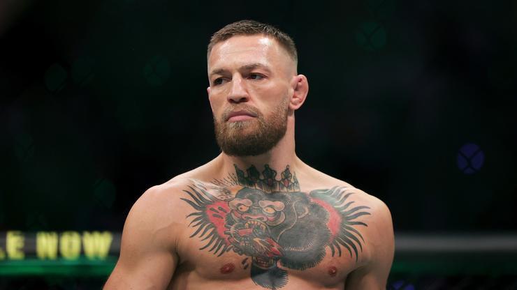 Conor McGregor Stands On Busted Leg Weeks After Gruesome Injury