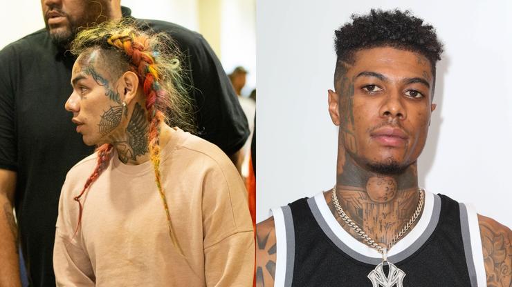 6ix9ine Claps Back At Blueface For Calling Him Too Scared To Box