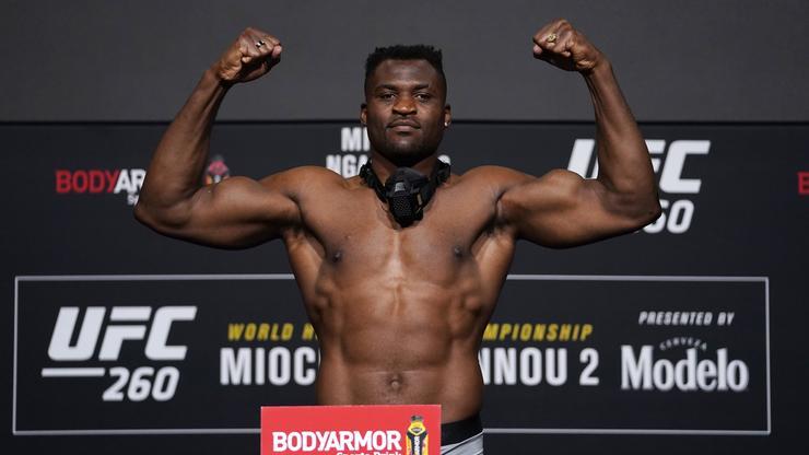 Francis Ngannou Challenges Cyril Gane Following Win Over Derrick Lewis