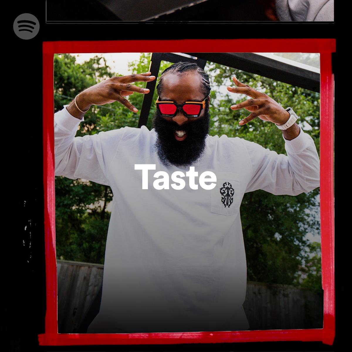 James Harden Takes Over ‘Taste’ Playlist by Spotify