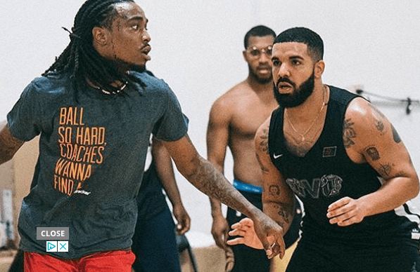 [WATCH] Quavo Embarrasses Fan In Brooklyn Basketball Game