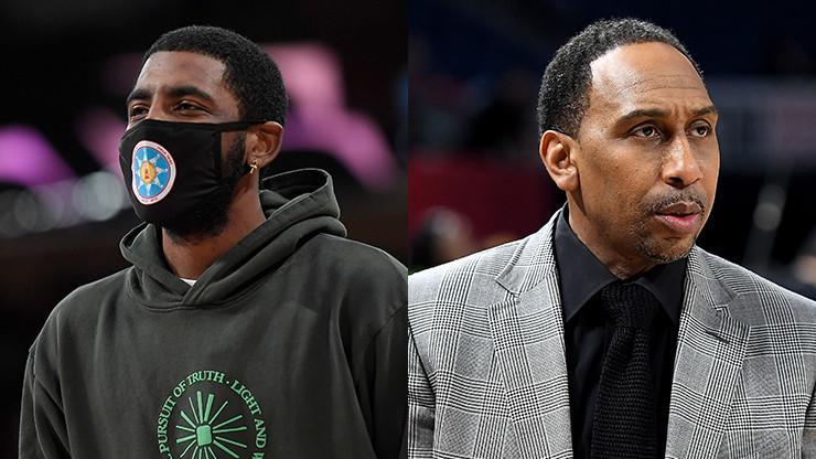 Stephen A. Smith Responds To Kyrie Irving's IG Live Statements On "First Take"