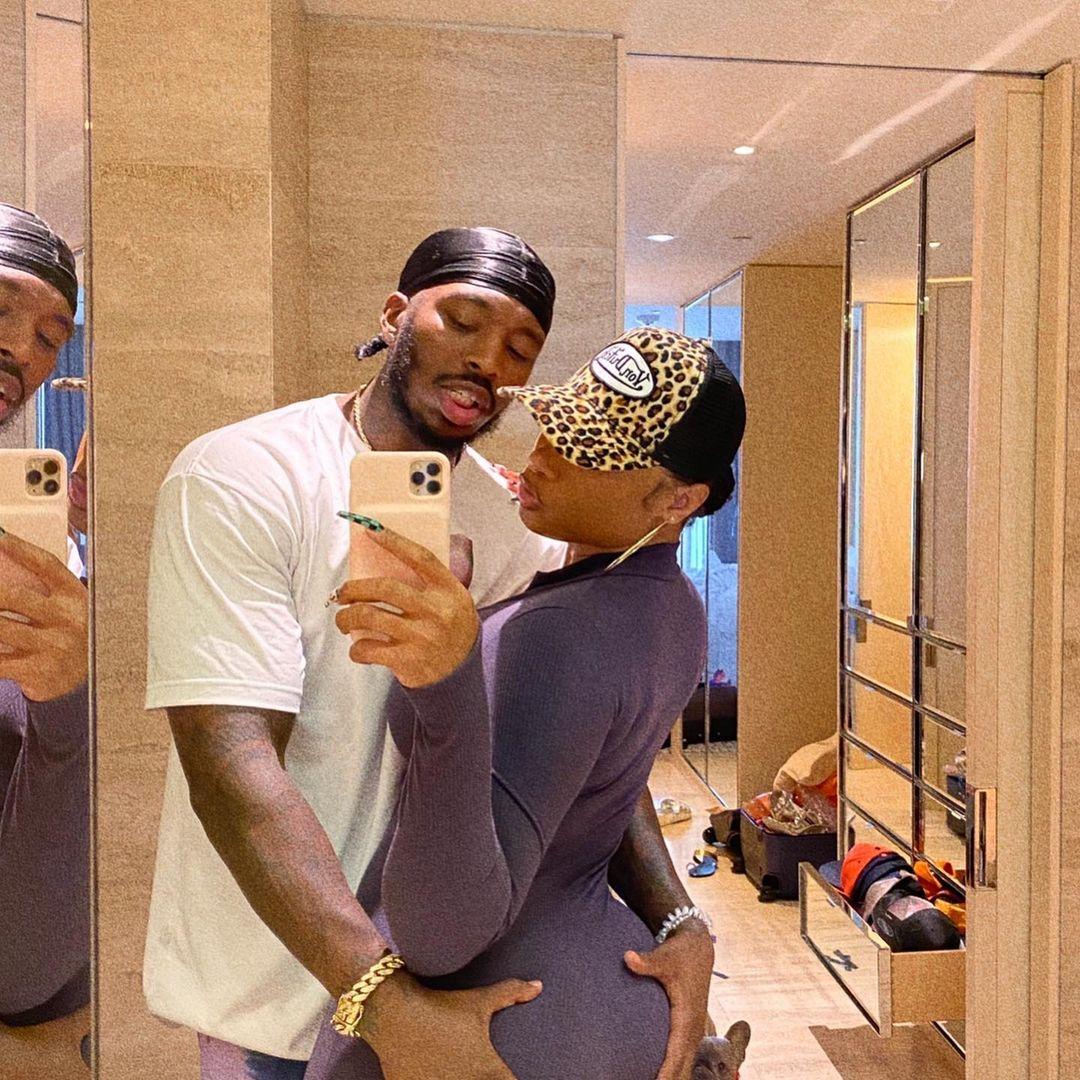 Pardison Fontaine Visits the Jeweler to Celebrate One Year with Megan Thee Stallion