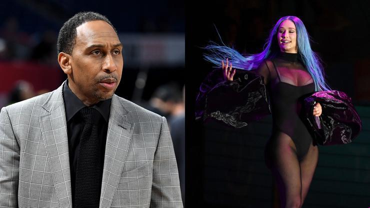 Stephen A. Smith Shamelessly Thirsts Over Iggy Azalea On "First Take"