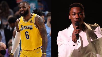 LeBron James Hops On Stage At Giveon Concert In LA: Watch