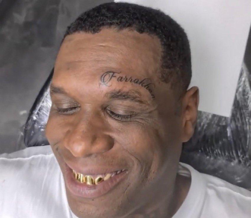 Jay Electronica Tattoos The Honorable Minister Farrakhan’s Last Name on His Face