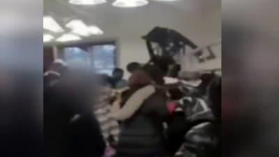 [WATCH] Chairs Fly and Fists Thrown After Golden Corral Runs out of Steak